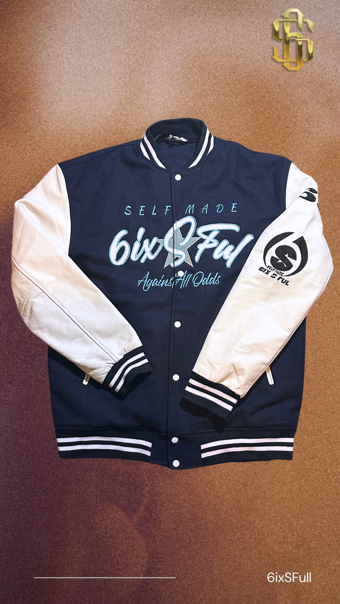 6SFL Self Made Varsity Jacket