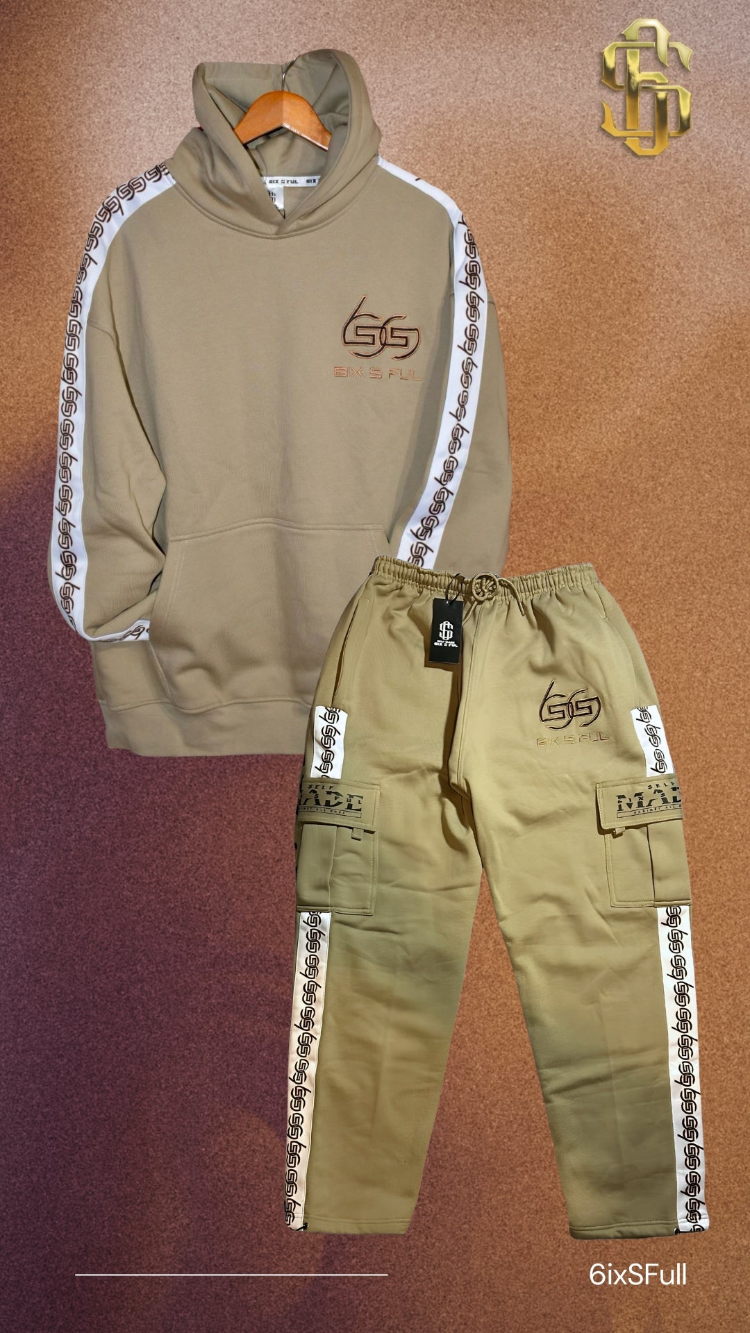 6SFL Self Made. Cargo Jogger Set